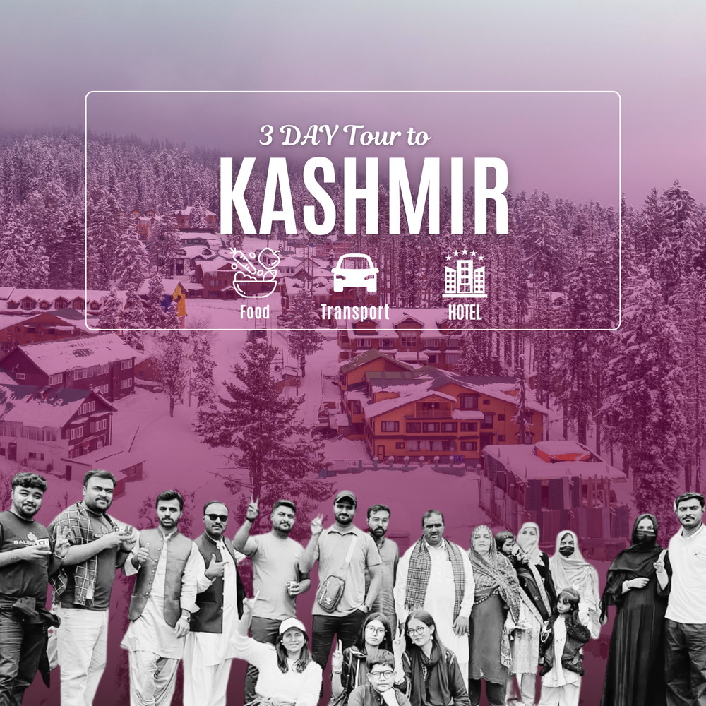 🏞️ 3 Days Kashmir Valley Tour Package – TrippyTrips